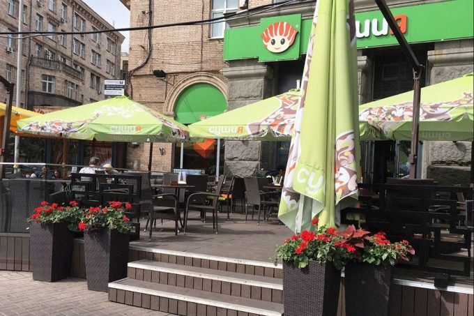 Ресторан «Сушия» на Майдані