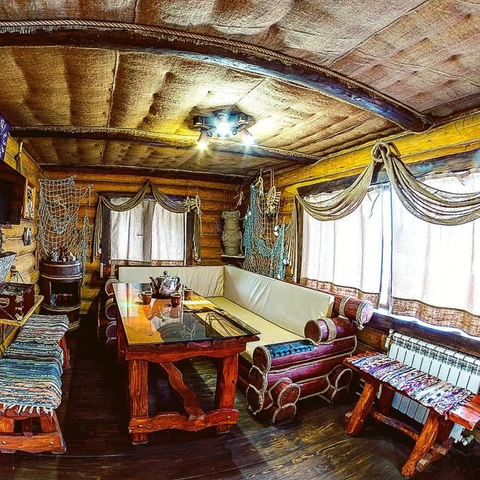 Русская баня Домик рыбака