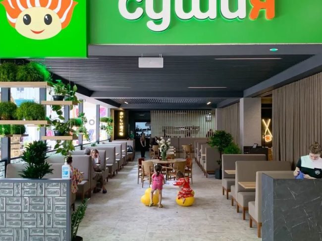 Ресторан «Сушия» у ТРЦ Dream Yellow