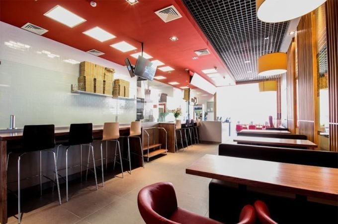 Domino`s Pizza в ТРЦ Квадрат - интерьер