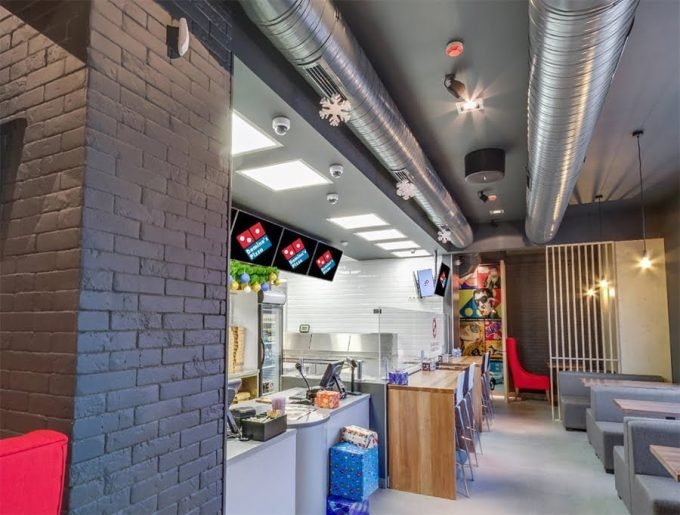 Domino’s Pizza на ул. Мельникова - интерьер