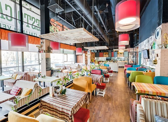 Pesto Café на Лобановского - интерьер