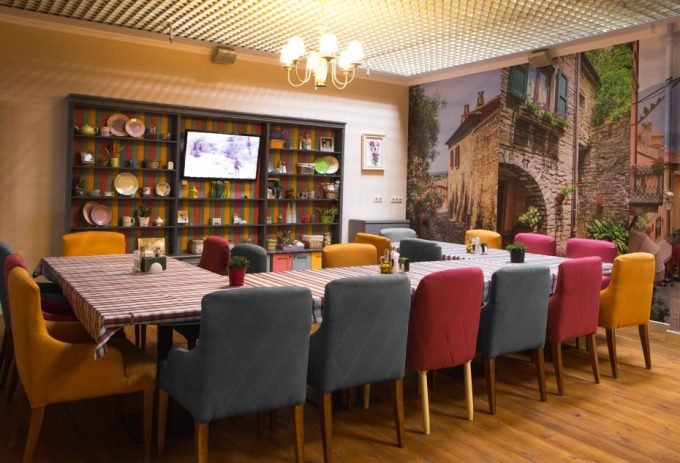 Pesto Café на Лобановского - зал для мероприятий