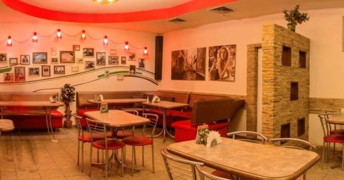 Алиби пицца на Заболотного - интерьер и атмосфера