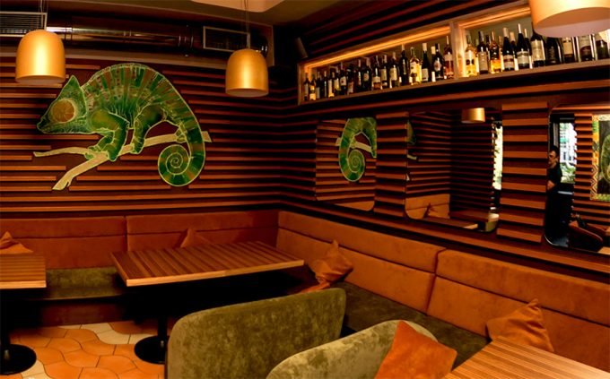 Пиццерия Хамелеон - интерьер