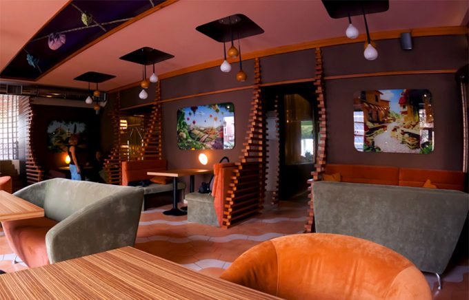 Пиццерия Camaleone -  атмосфера