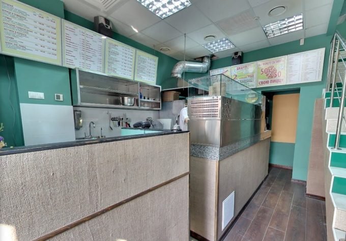 Пиццерия Cipollino - открытая кухня