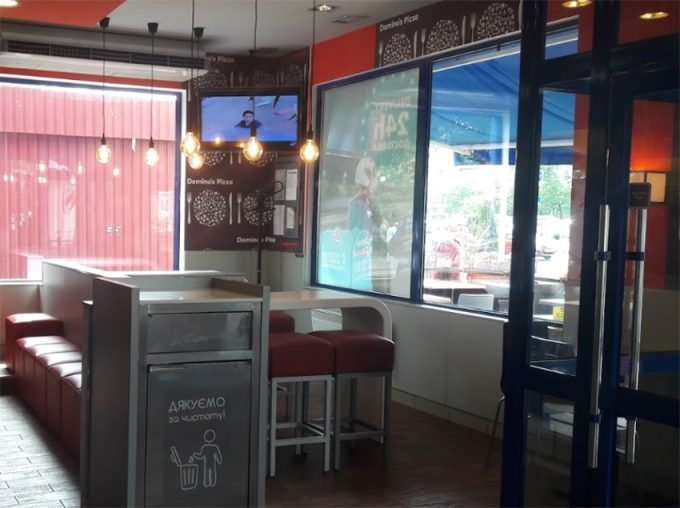 Domino`s Pizza на Оболонском - интерьер