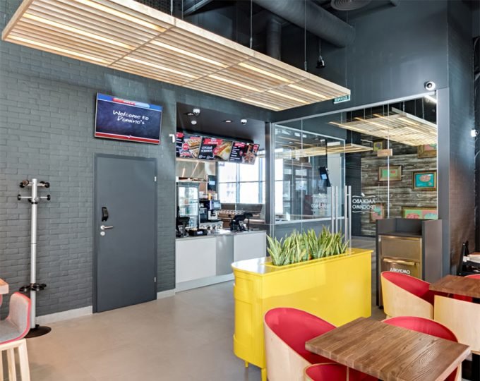Domino’s Pizza в Billa на Ахматовой - интерьер