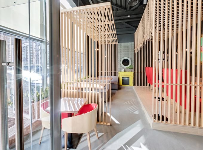 Domino’s Pizza в Billa на Ахматовой - интерьер