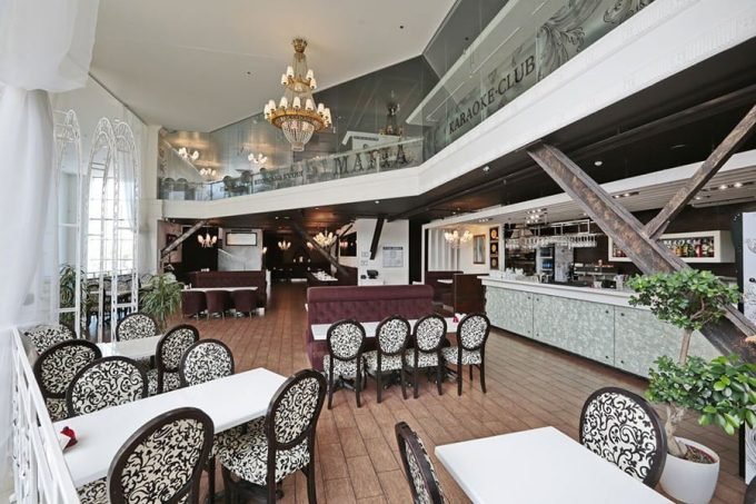 MAFIA в ТРЦ SkyMall - интерьер ресторана