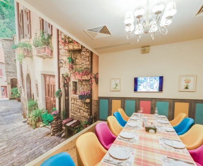 Pesto Café в ТЦ Орнамент - зал для мероприятий