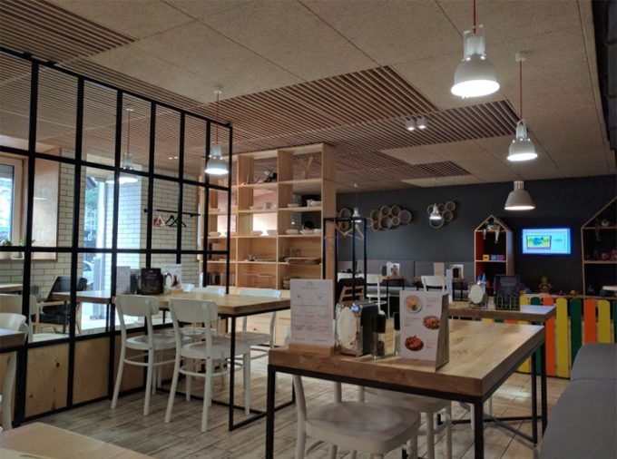 Pizza di Casa на Пушкинской - интерьер пиццерии