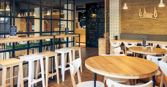 Пиццерия Pizza di Casa на б-ре Верховной Рады - интерьер