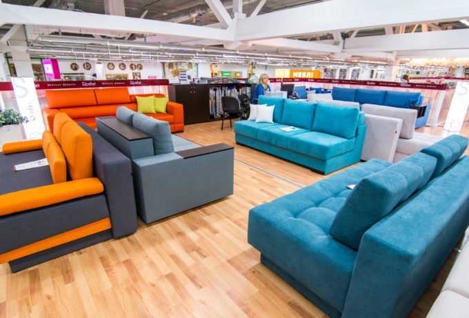 Салон ROSHE в ТЦ Даринок - мягкая мебель
