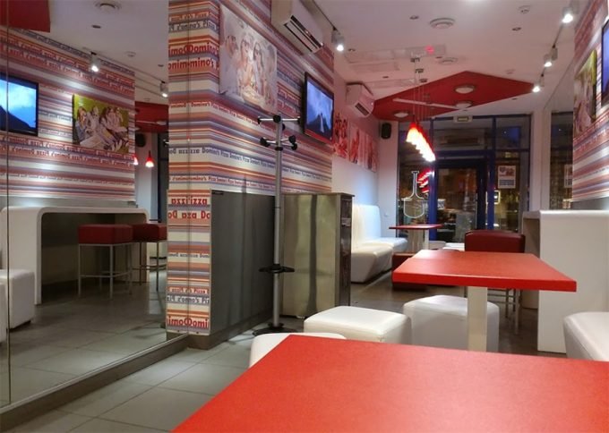 Domino’s Pizza на ул. Саксаганского - интерьер